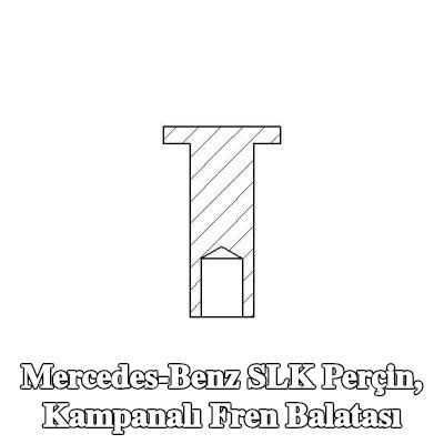 TEXTAR Perçin, kampanalı fren balatası — Mercedes-Benz Slk