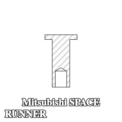 TEXTAR برشام، بطانة فرامل الأسطوانة — Mitsubishi Space Runner