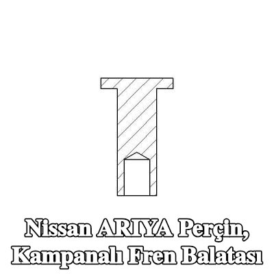 TEXTAR Perçin, kampanalı fren balatası — Nissan Ariya