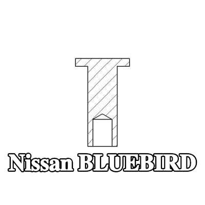 TEXTAR برشام، بطانة فرامل الأسطوانة — Nissan Bluebird