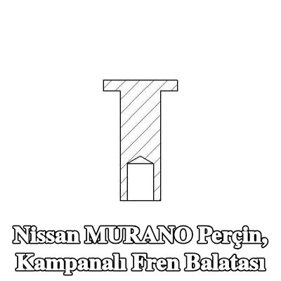 TEXTAR Perçin, kampanalı fren balatası — Nissan Murano