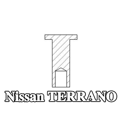 TEXTAR برشام، بطانة فرامل الأسطوانة — Nissan Terrano