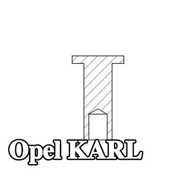TEXTAR برشام، بطانة فرامل الأسطوانة — Opel Karl