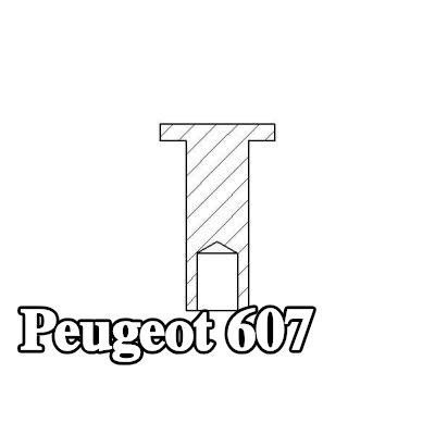 TEXTAR برشام، بطانة فرامل الأسطوانة — Peugeot 607