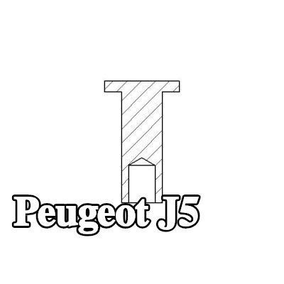 TEXTAR برشام، بطانة فرامل الأسطوانة — Peugeot J5