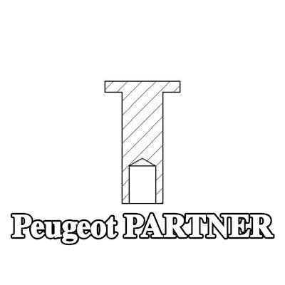 TEXTAR برشام، بطانة فرامل الأسطوانة — Peugeot Partner