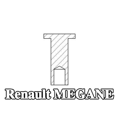 TEXTAR برشام، بطانة فرامل الأسطوانة — Renault Megane