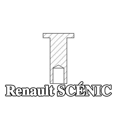 TEXTAR برشام، بطانة فرامل الأسطوانة — Renault Scénic