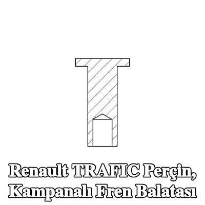 TEXTAR Perçin, kampanalı fren balatası — Renault Trafic
