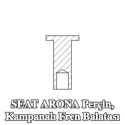 TEXTAR Perçin, kampanalı fren balatası — SEAT Arona