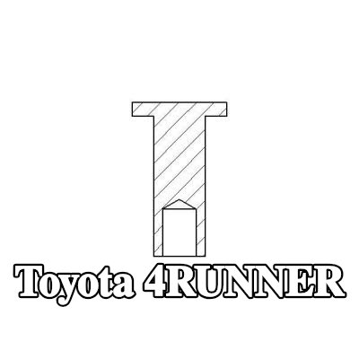 TEXTAR برشام، بطانة فرامل الأسطوانة — Toyota 4runner