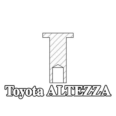 TEXTAR برشام، بطانة فرامل الأسطوانة — Toyota Altezza