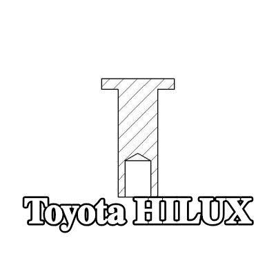 TEXTAR برشام، بطانة فرامل الأسطوانة — Toyota Hilux