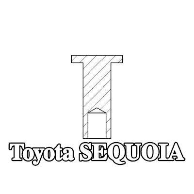 TEXTAR برشام، بطانة فرامل الأسطوانة — Toyota Sequoia
