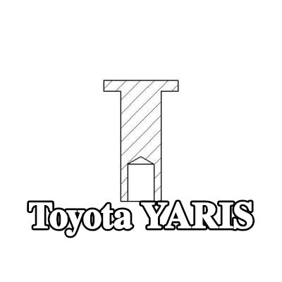 TEXTAR برشام، بطانة فرامل الأسطوانة — Toyota Yaris