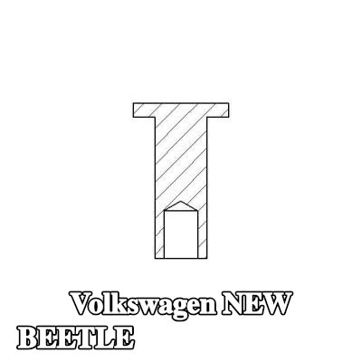 TEXTAR برشام، بطانة فرامل الأسطوانة — Volkswagen New Beetle