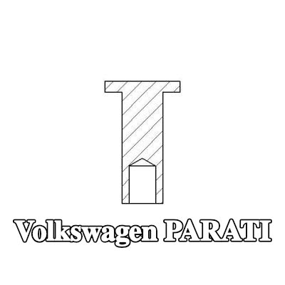 TEXTAR برشام، بطانة فرامل الأسطوانة — Volkswagen Parati