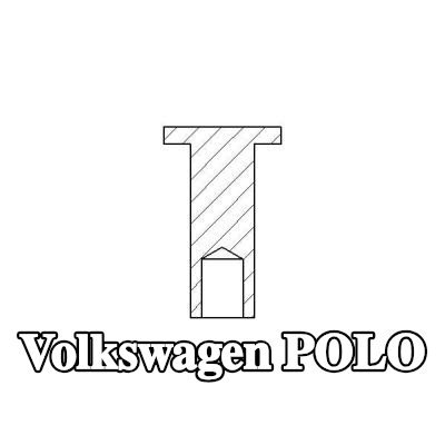 TEXTAR برشام، بطانة فرامل الأسطوانة — Volkswagen Polo
