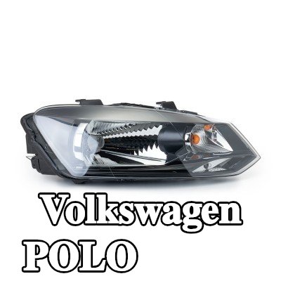 VALEO المصباح الأمامي ORIGINAL PART, يمين, H4, W5W, مع محرك لتسوية المصابيح الأمامية, لون المؤشر: شفاف — 2016 Volkswagen Polo