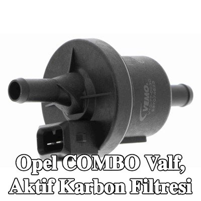 VEMO Valf, aktif karbon filtre Q+, orijinal ekipman üreticisi kalitesi — 2000 Opel Combo