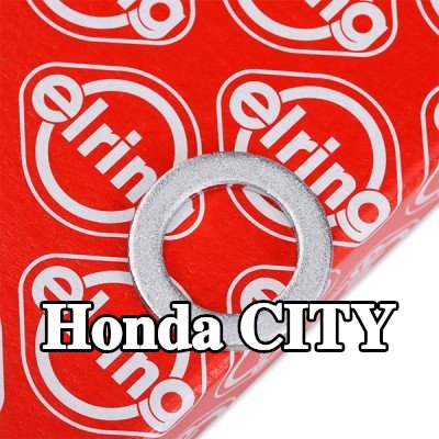 ELRING حشية سدادة حوض الزيت من الألومنيوم, Inner Diameter: 14mm — 2000 Honda City