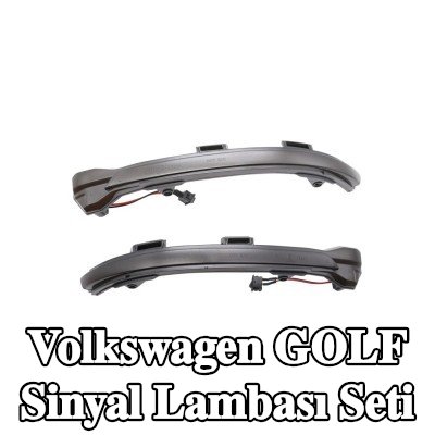 ABAKUS Sol dış ayna sinyal seti, Sağ dış ayna — 2012 Volkswagen Golf