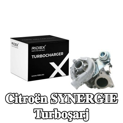 RIDEX Contalı/sızdırmazlık elemanlı turboşarj, sabitleme/montaj malzemesi olmadan — Citroën Synergie