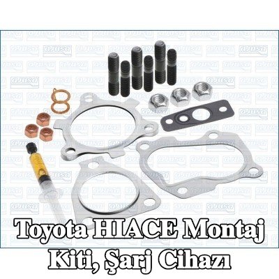 AJUSA Montaj Kiti, conta/sızdırmazlık elemanları ile şarj cihazı — 2002 Toyota Hiace
