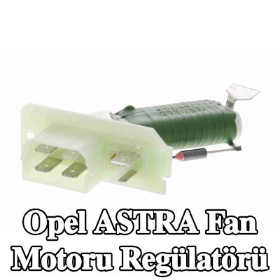 VEMO Fan motoru regülatörü Orijinal Kalite — 1997 Opel Astra