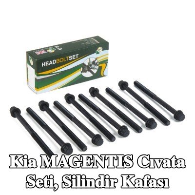 BGA Cıvata Kiti, silindir kafası M12 — Kia Magentis