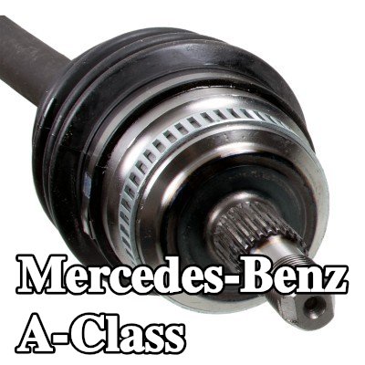 FEBI BILSTEIN عمود الدفع المحور الأمامي الأيسر, مع صمولة — 2000 Mercedes-Benz A-Class