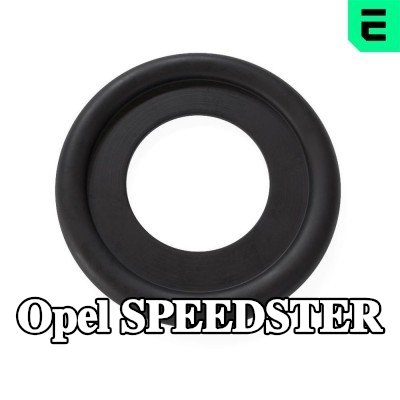OPTIMAL حشية سدادة حوض الزيت من مطاط النتريل بوتادين (NBR), Inner Diameter: 10, 8mm — 2000 Opel Speedster