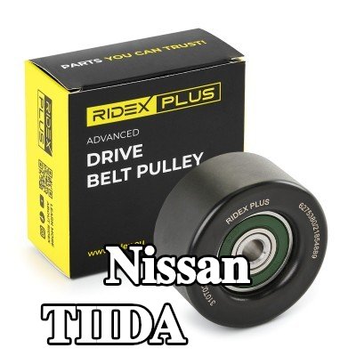 RIDEX PLUS بكرة الشد Ø: 70mm — Nissan Tiida
