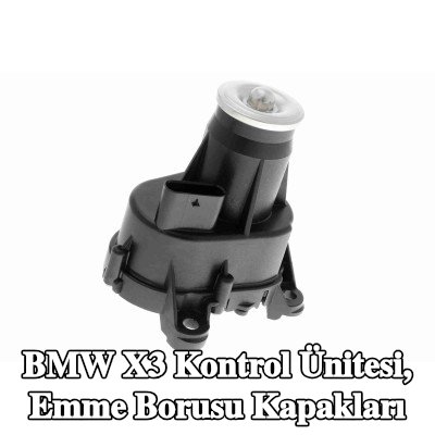 VEMO Kontrol, girdap kapakları (indüksiyon borusu) Orijinal VEMO Kalitesi — 2007 BMW X3