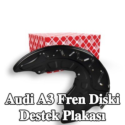 FEBI BILSTEIN Fren diski destek plakası Ön Aks Sol — Audi A3