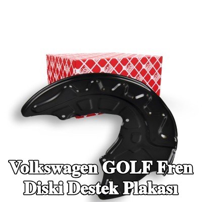 FEBI BILSTEIN Fren diski destek plakası Ön Aks Sol — Volkswagen Golf