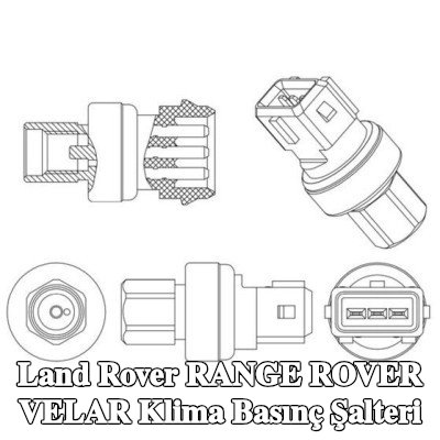 MAHLE Conta halkalı klima basınç şalteri — Land Rover Range Rover Velar