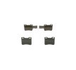 BOSCH Fren balatası seti 17, 3mm, gıcırtı önleyici plaka ile, montaj kılavuzu ile — Peugeot 106 (7)