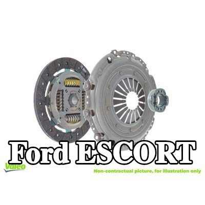 VALEO طقم القابض KIT3P, مع محمل تحرير القابض — 1990 Ford Escort