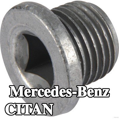 HERTH+BUSS ELPARTS سدادة حوض الزيت M16 x 1, 5mm, M16, مع حلقة مانعة للتسرب — Mercedes-Benz Citan