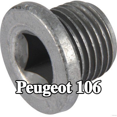 HERTH+BUSS ELPARTS سدادة حوض الزيت M16 x 1, 5mm, M16, مع حلقة مانعة للتسرب — Peugeot 106