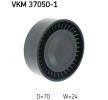 SKF Saptırma / kılavuz kasnağı, V-ribbed belt Ø: 70mm — Peugeot 508 (1)