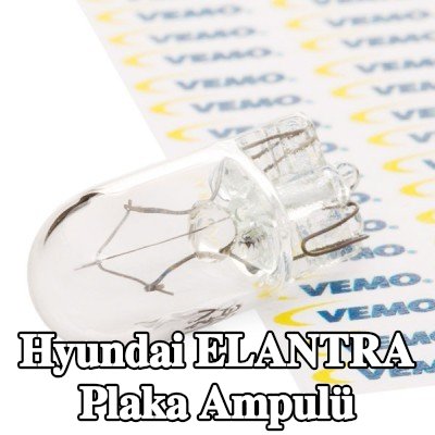 VEMO Plaka lambası iç, Orijinal VEMO Kalitesi — Hyundai Elantra