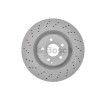 BOSCH Fren diski Dış Çap: 350mm, Delikli, Havalandırmalı, Kaplamalı — 2012 Mercedes-Benz Sl (6)