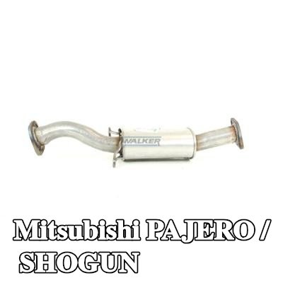 WALKER كاتم الصوت الأوسط 650mm, بدون قطع التثبيت — 2000 Mitsubishi Pajero / Shogun