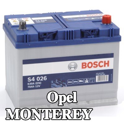 BOSCH بطارية S4, 026 — Opel Monterey
