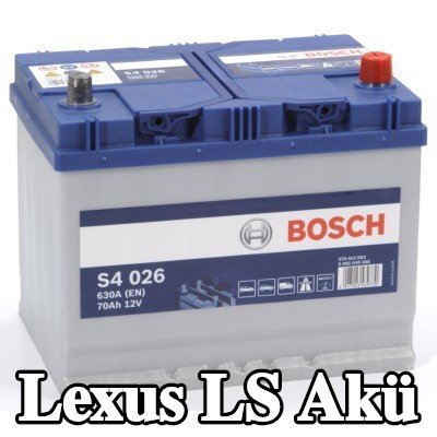 BOSCH Akü S4, 026 — 2002 Lexus Ls