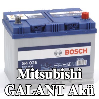BOSCH Akü S4, 026 — Mitsubishi Galant