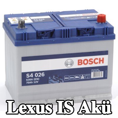 BOSCH Akü S4, 026 — 2008 Lexus Is