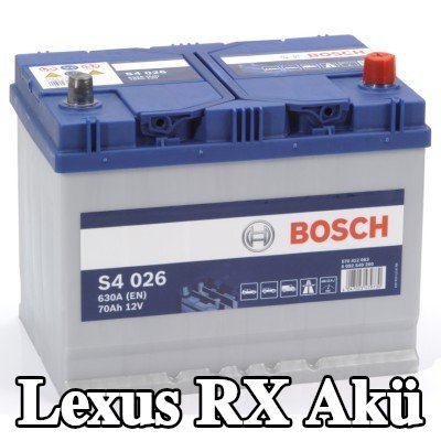 BOSCH Akü S4, 026 — 2000 Lexus Rx